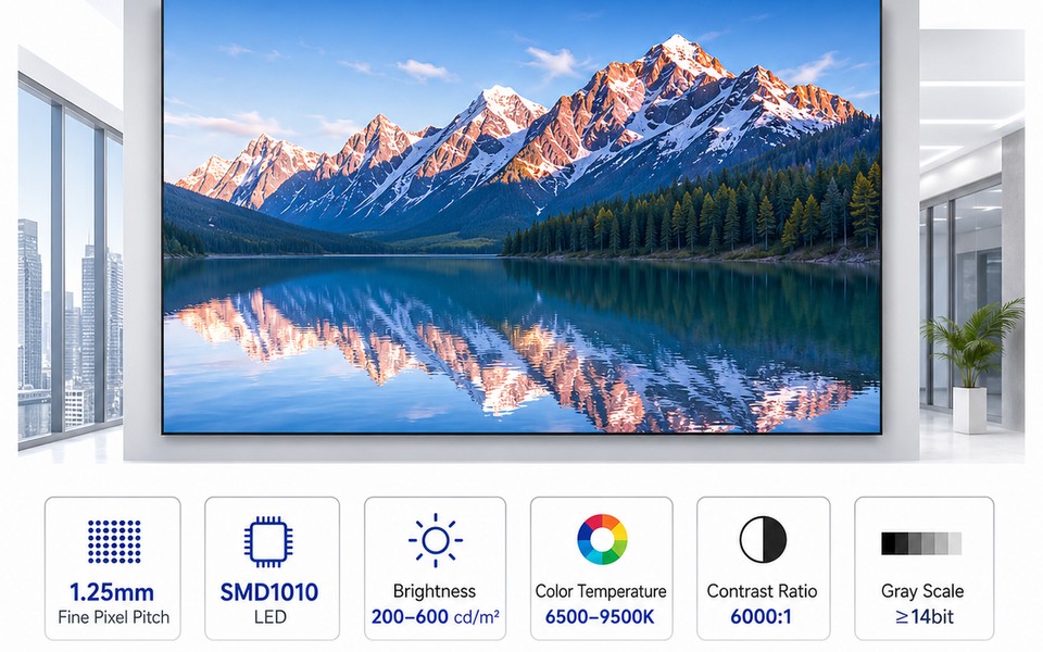 Fine Pixel LED Display image