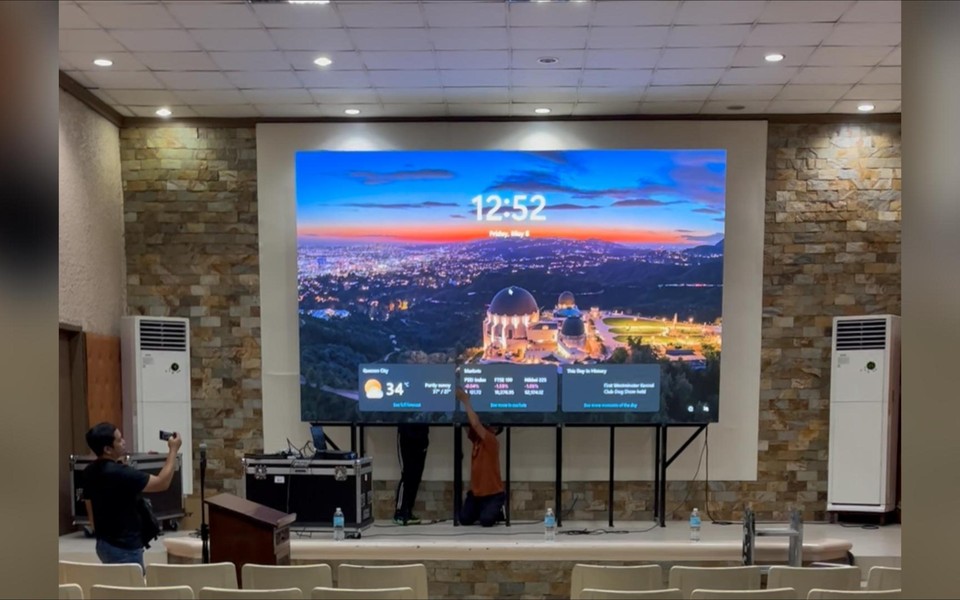 P3.91 Conference Hall LED Wall