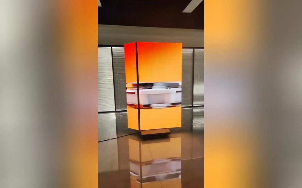Trifold LED Poster Project
